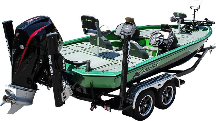 19 Ft Aluminum Stream-line Bass Boat